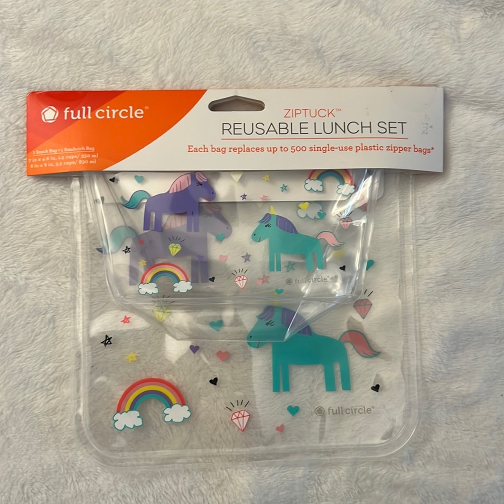 Kids reusable lunch set